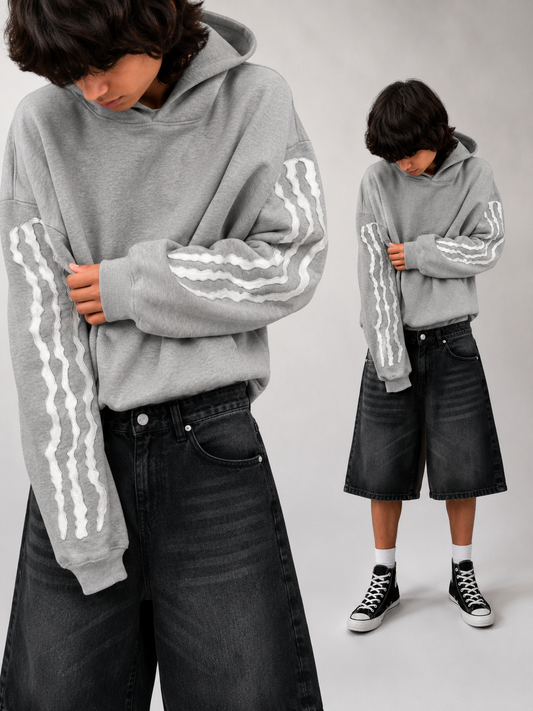 TRIPLE STRIPE HOODIE